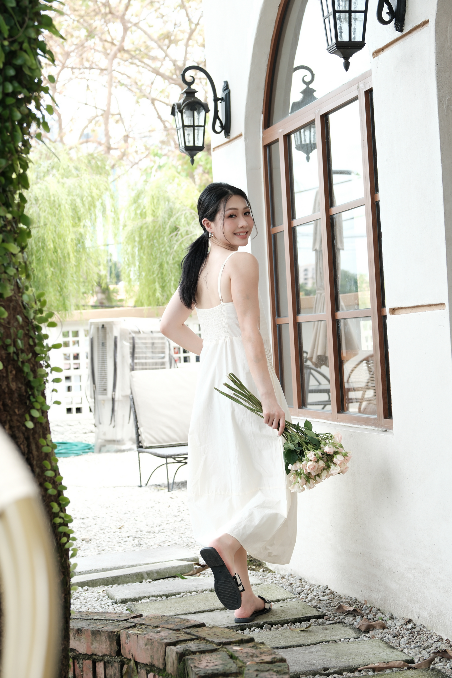 Isabelle A-Line Midi Dress