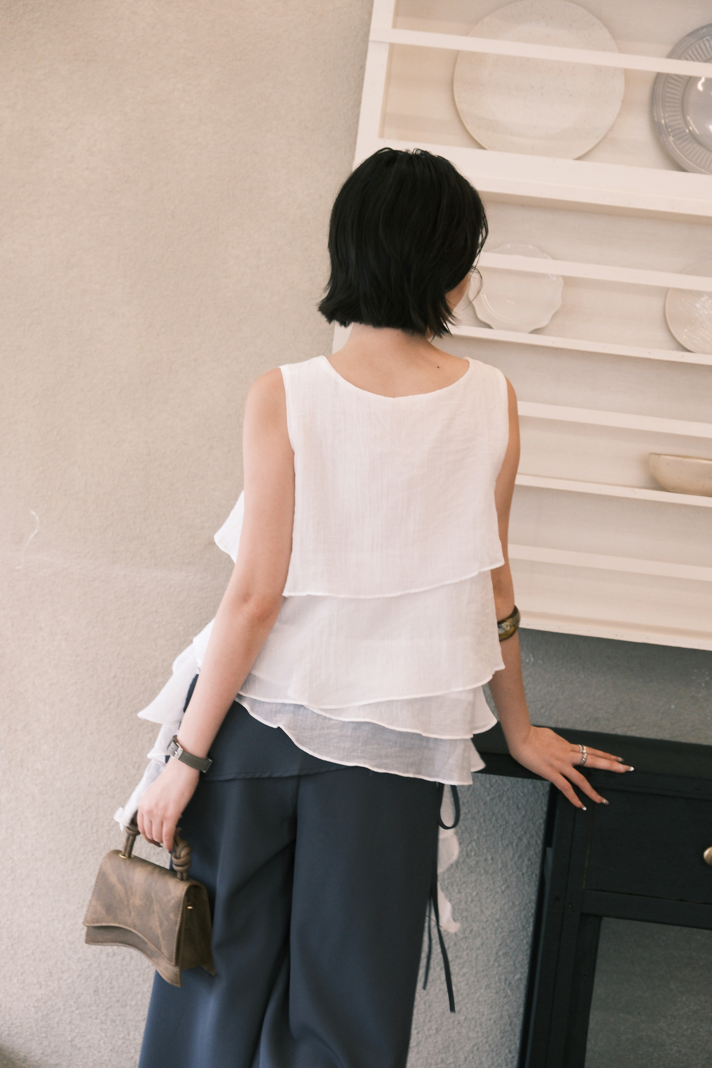 Lumière Top in Cream