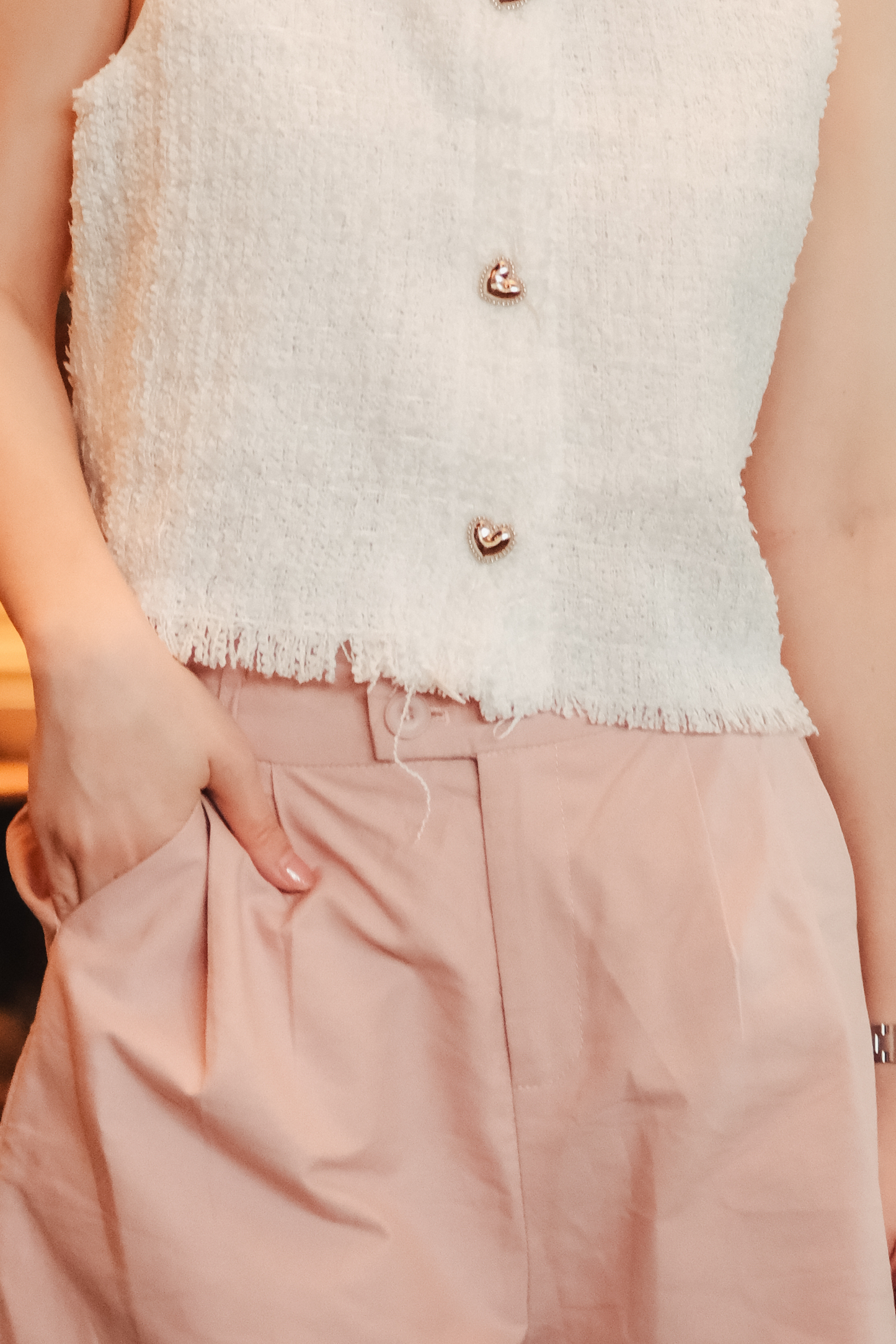 Sloane Everyday Cotton Shorts in Pink