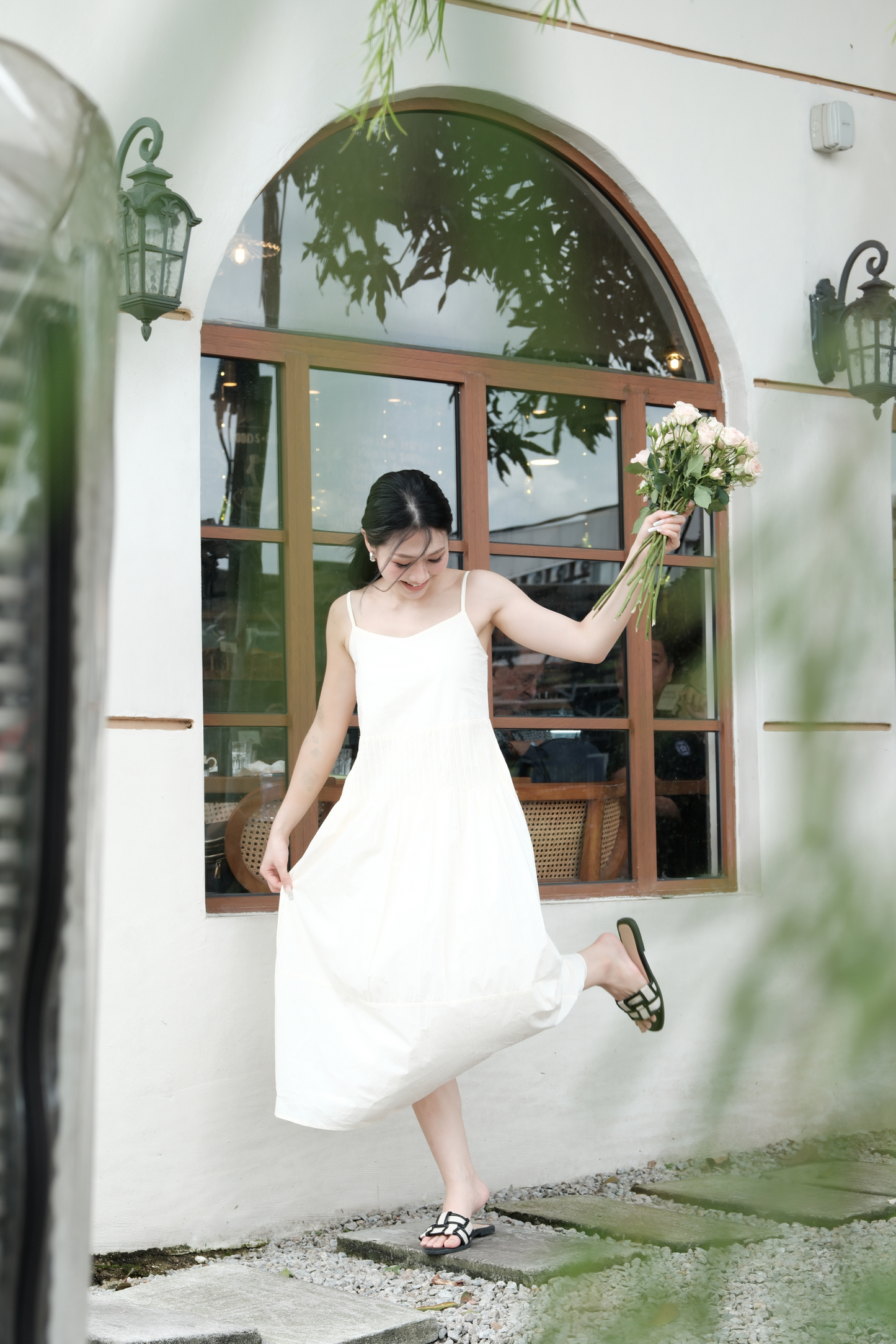 Isabelle A-Line Midi Dress
