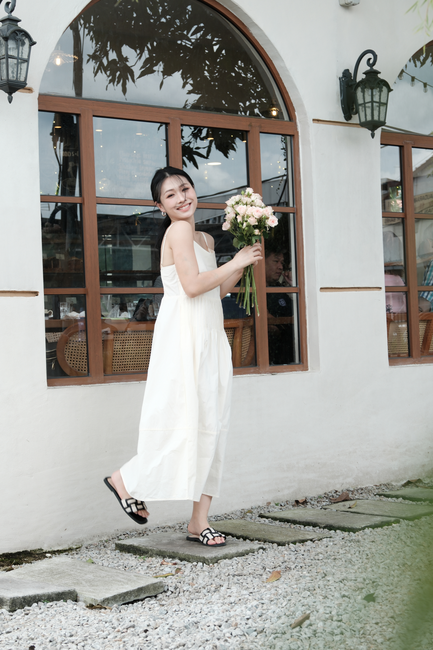 Isabelle A-Line Midi Dress