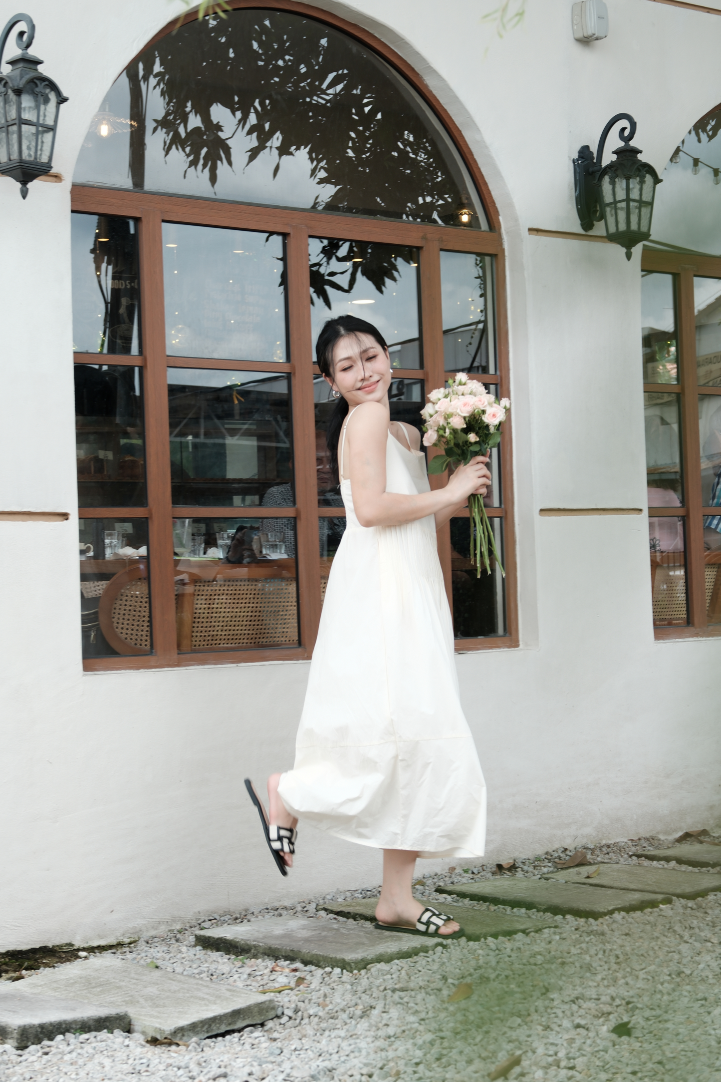 Isabelle A-Line Midi Dress