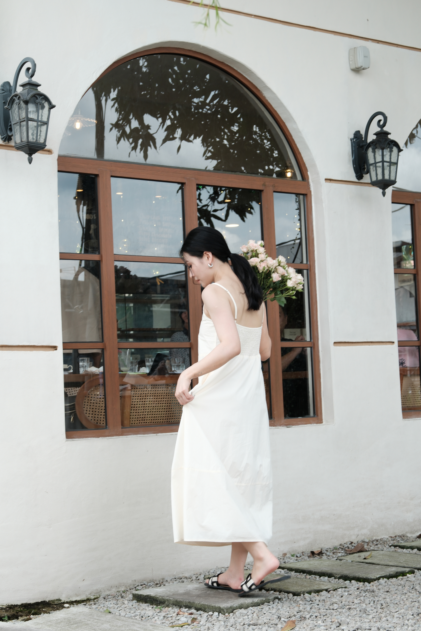 Isabelle A-Line Midi Dress