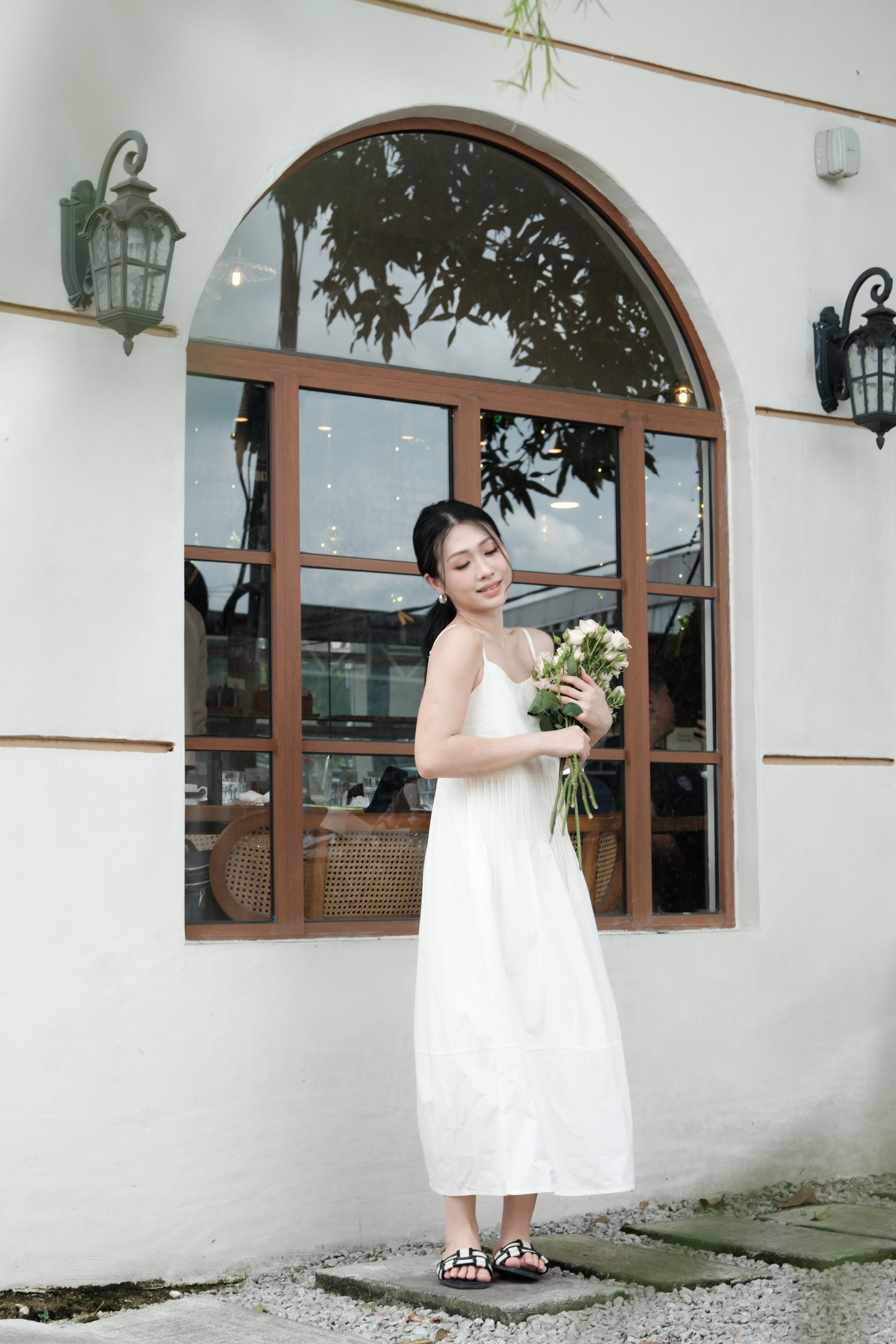 Isabelle A-Line Midi Dress