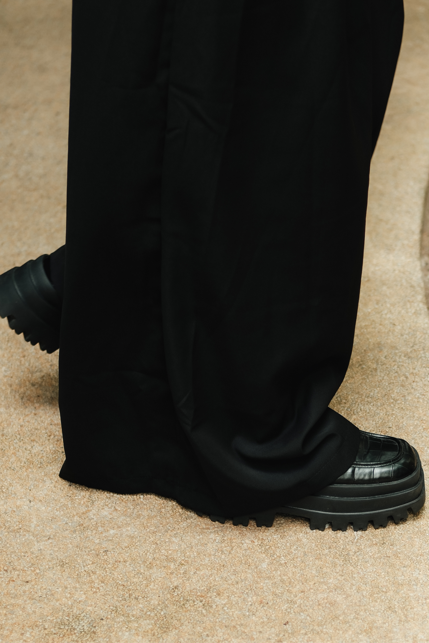 Chloé Back-Strap Wide-Leg Jumpsuit in Black