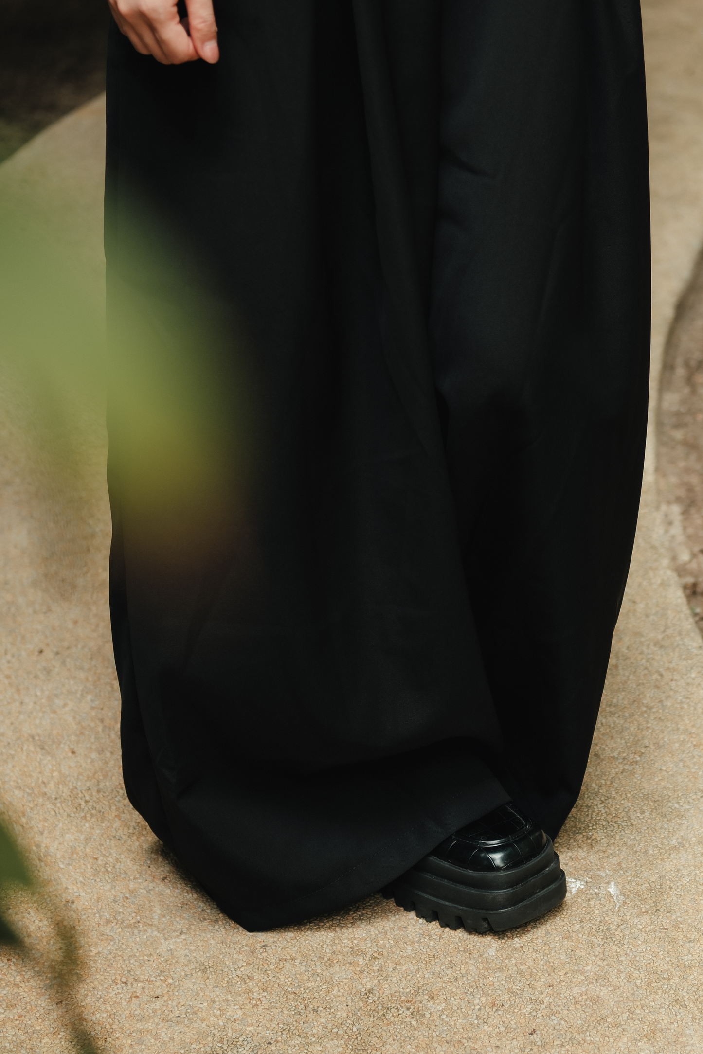Chloé Back-Strap Wide-Leg Jumpsuit in Black