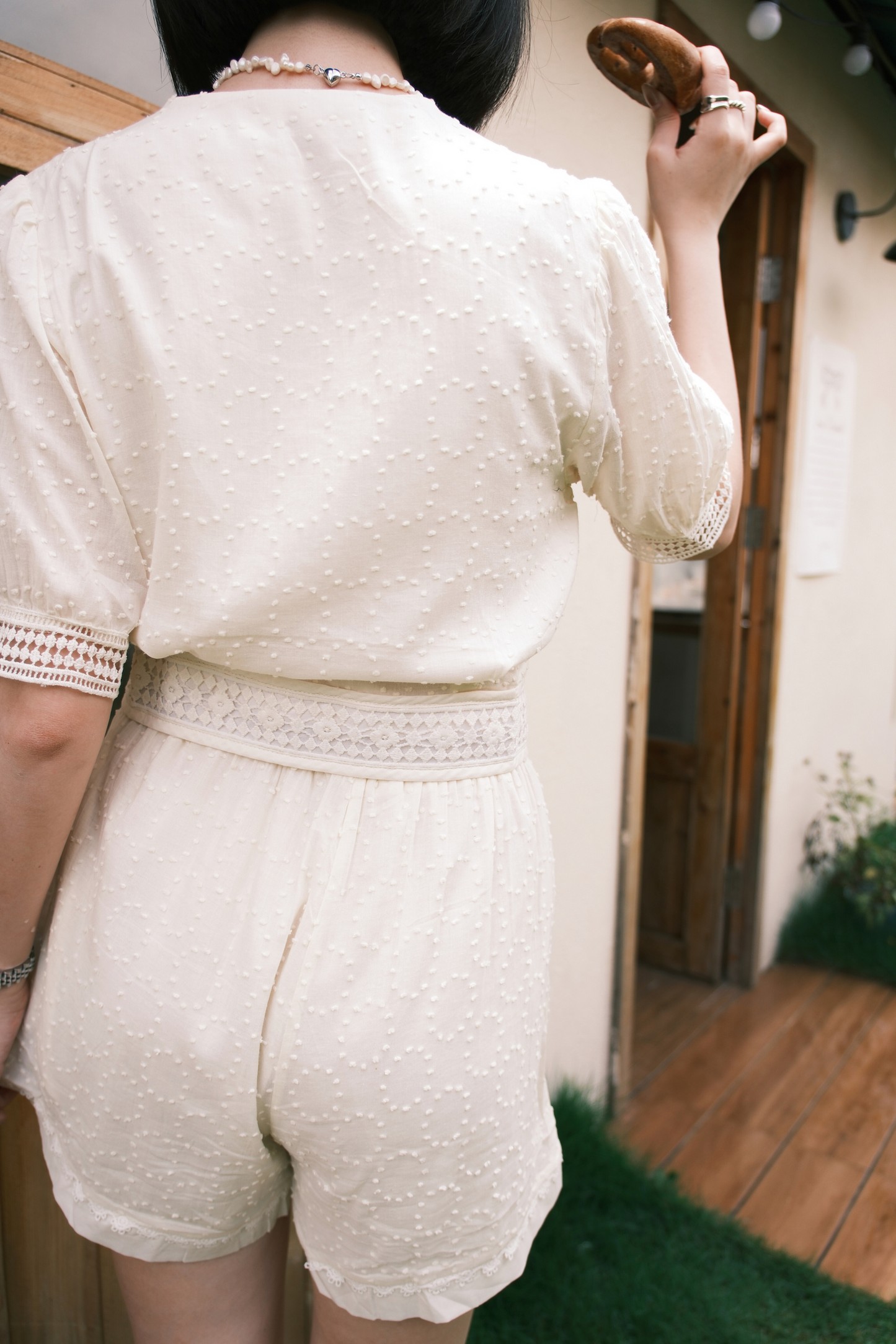 Lucie Vintage Embroidered Twinset