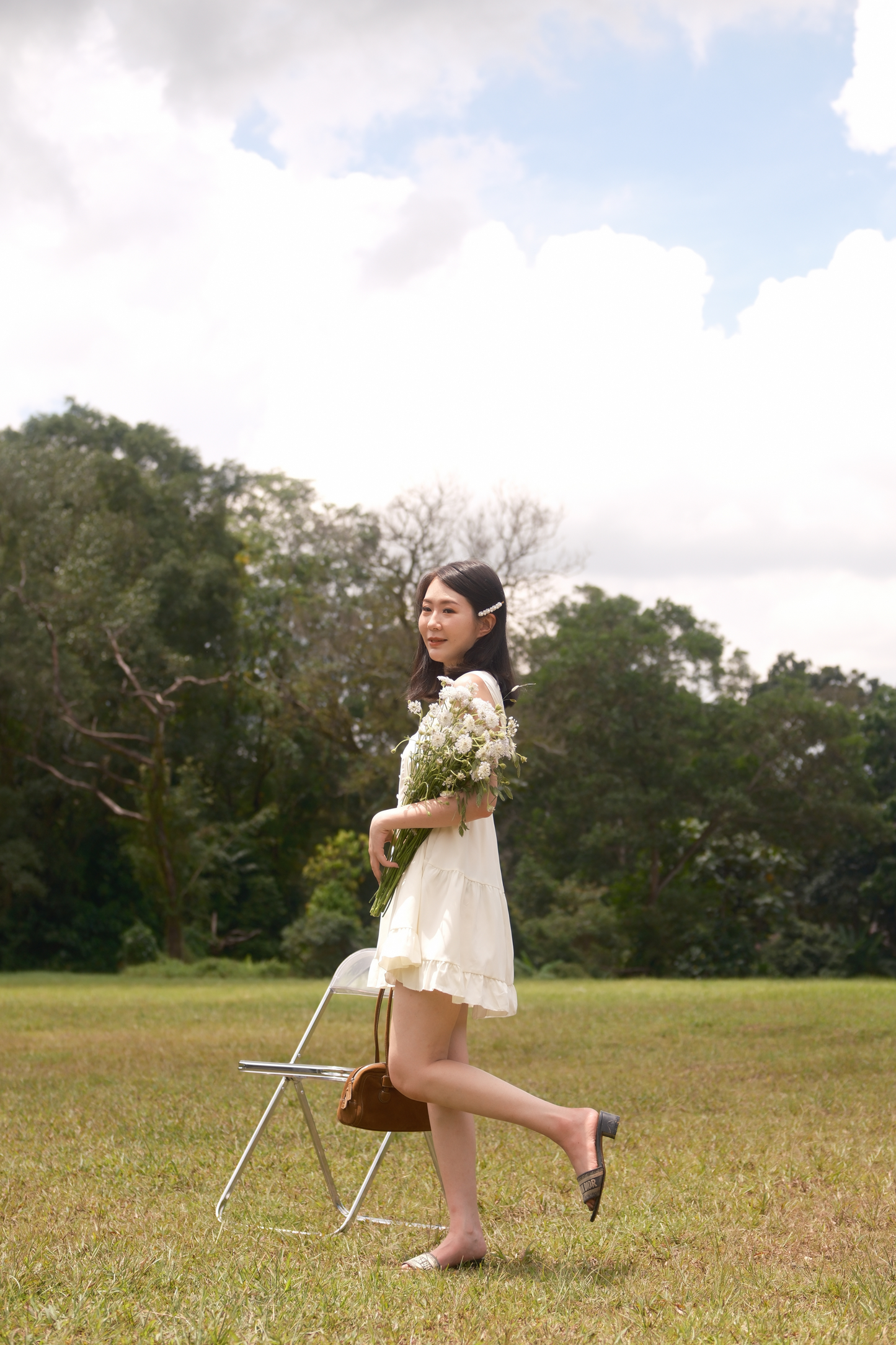Celeste Tiered Midi Dress