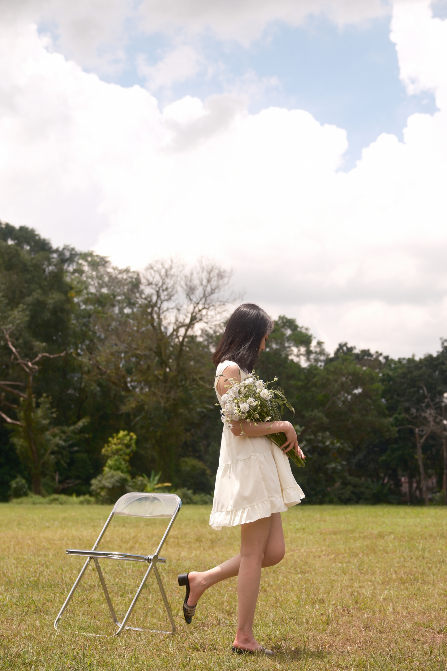 Celeste Tiered Midi Dress