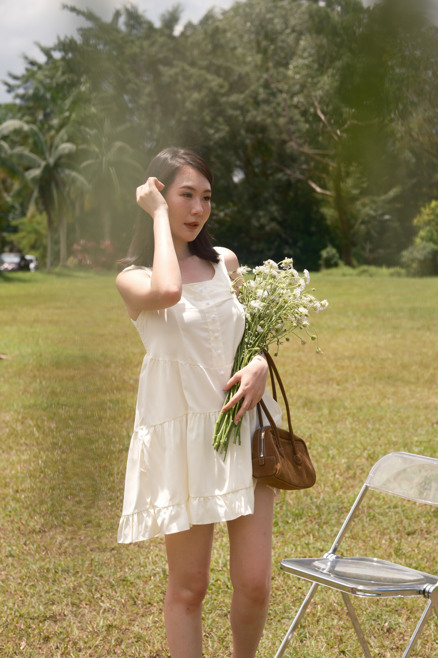 Celeste Tiered Midi Dress