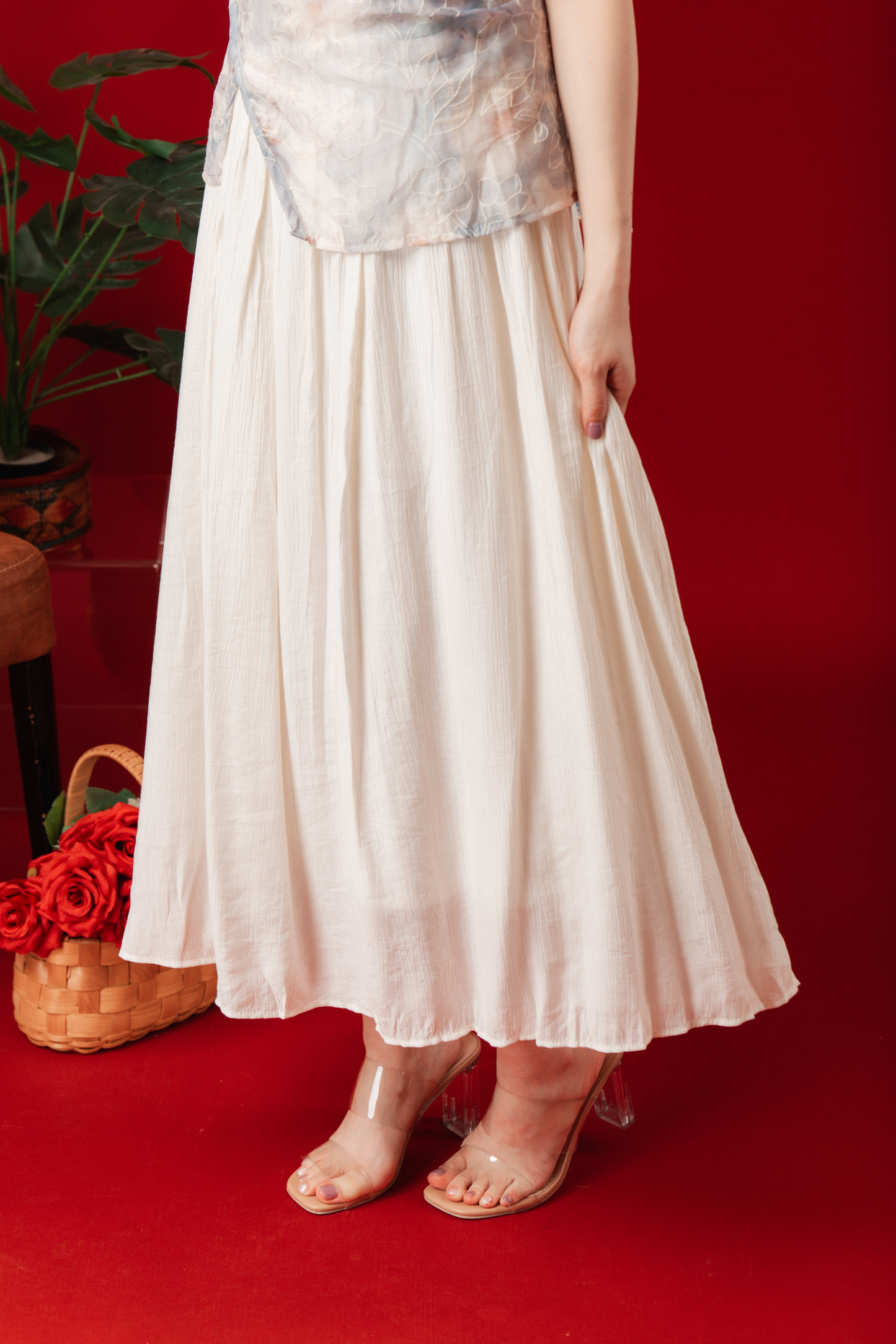 Diana Floral Jacquard Cheongsam Dress (In-Stock)