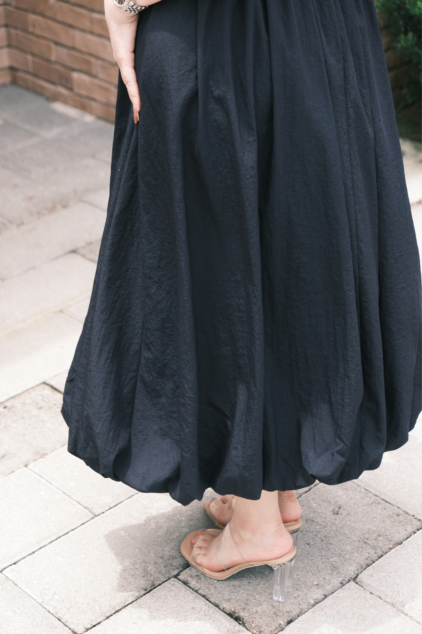 Elara Strapless Midi Dress
