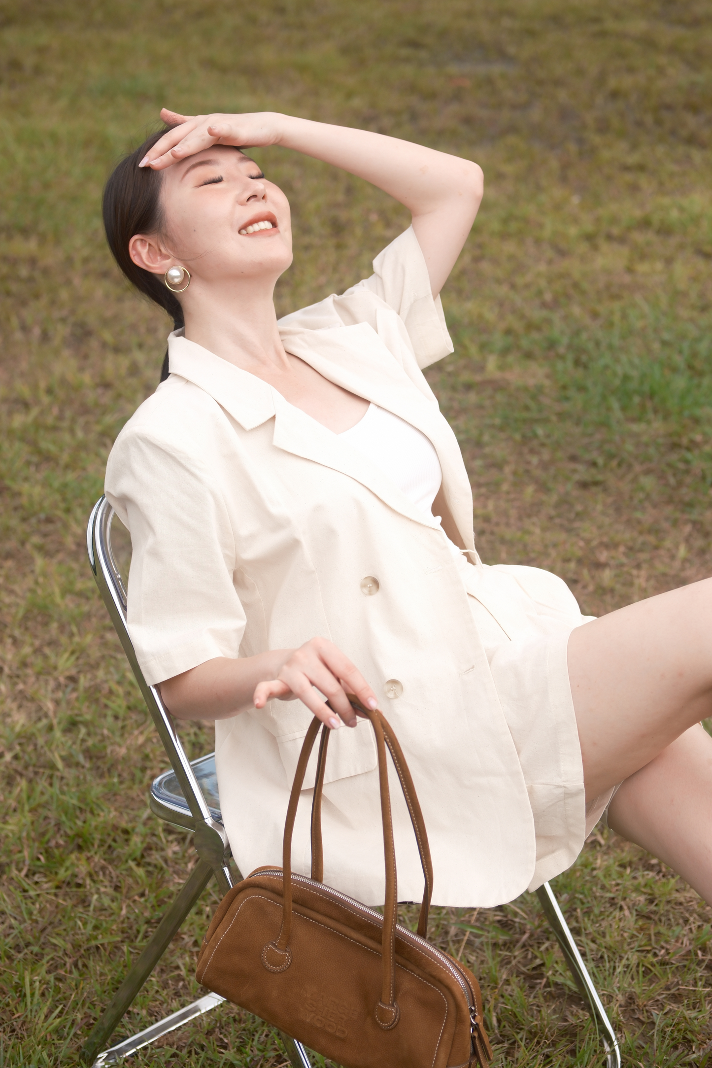 Isla Linen Blazer