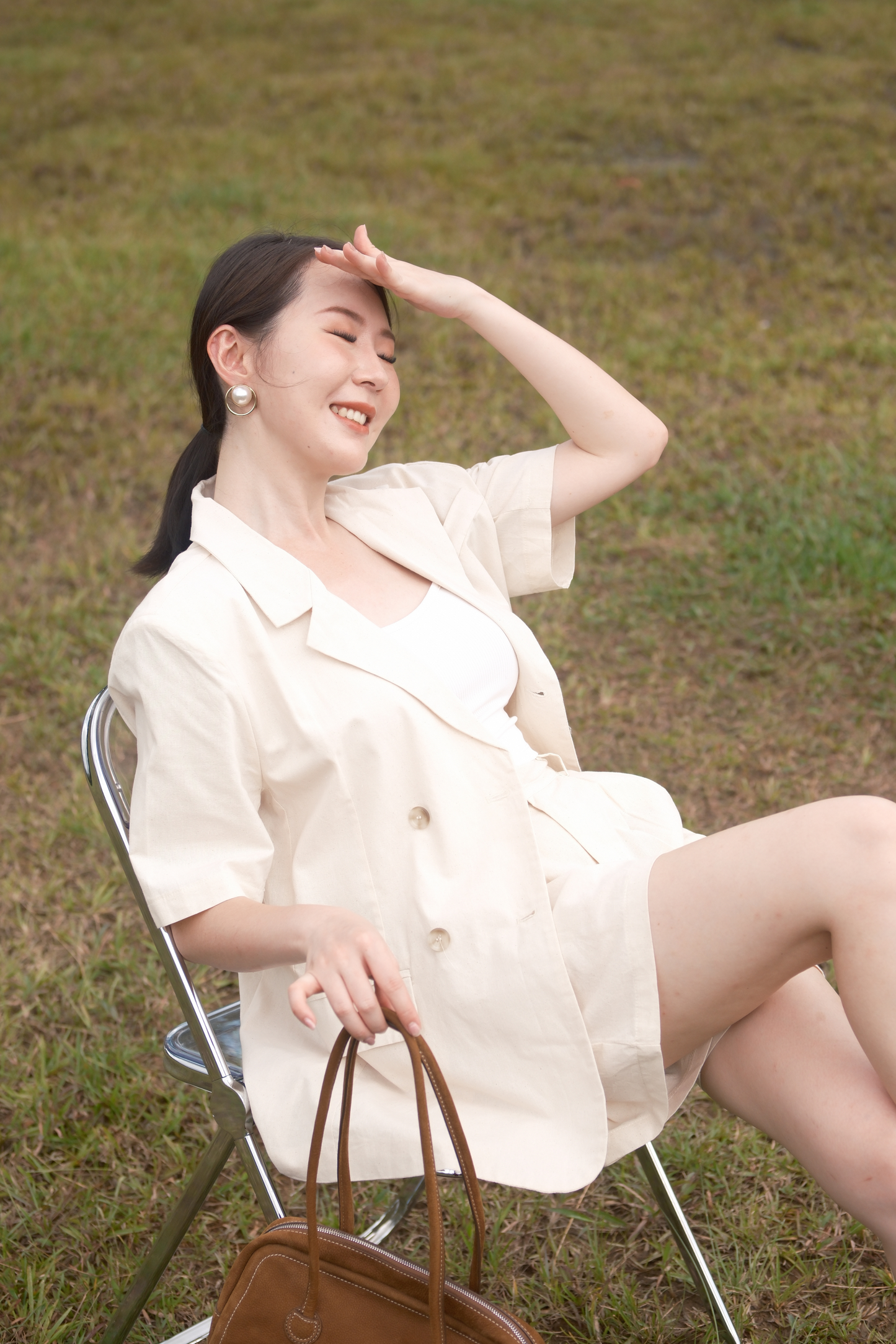 Isla Linen Blazer
