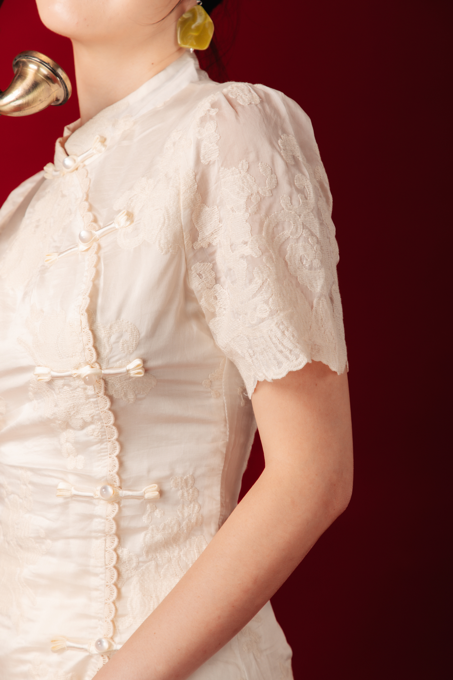 Clara Floral Lace Two-Piece Set