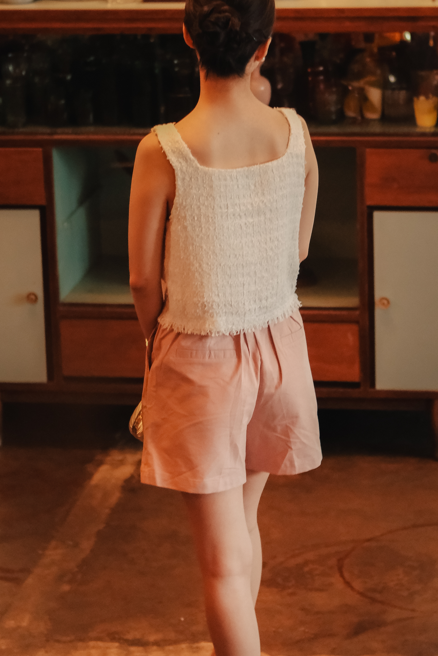 Sloane Everyday Cotton Shorts in Pink