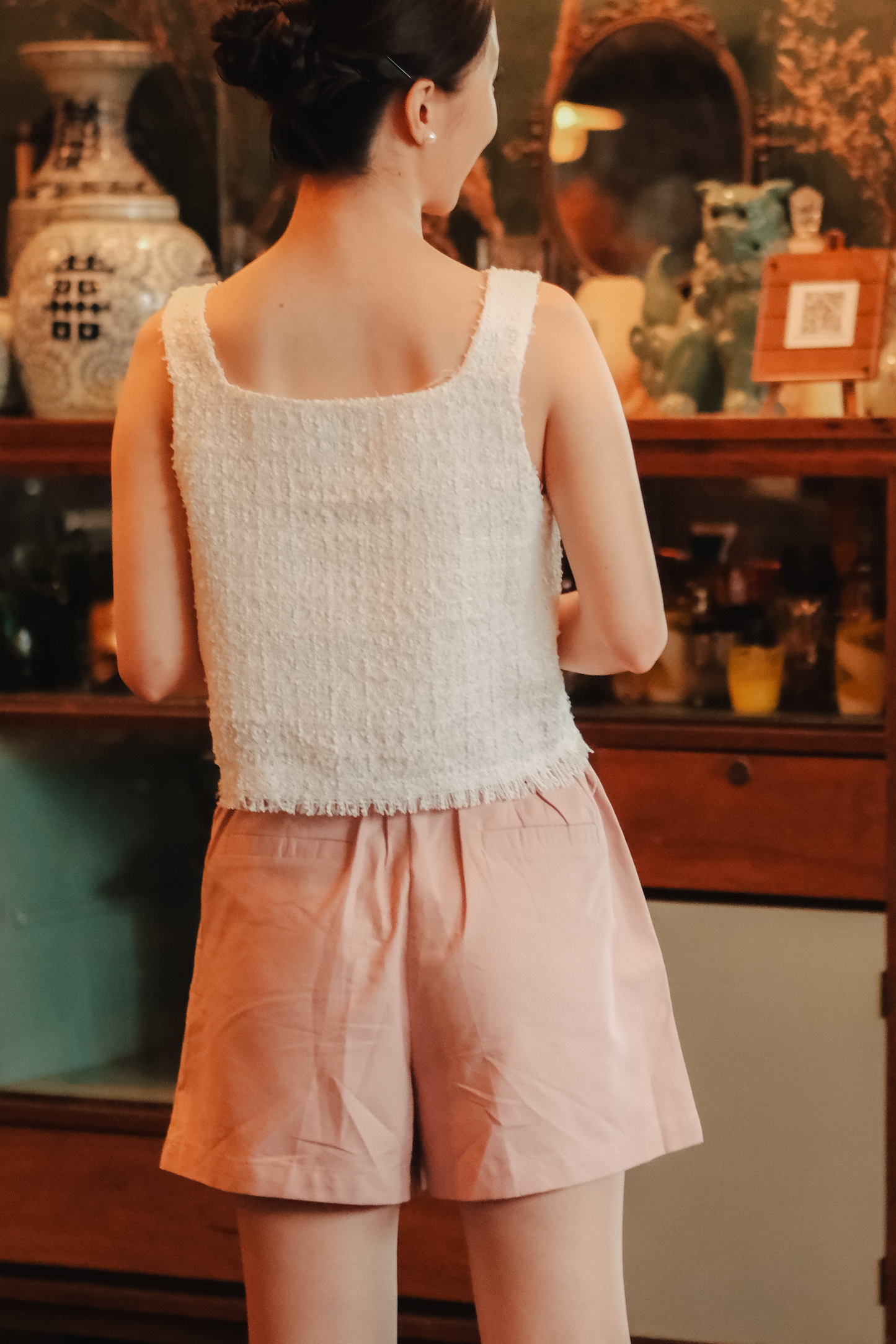 Sloane Everyday Cotton Shorts in Pink