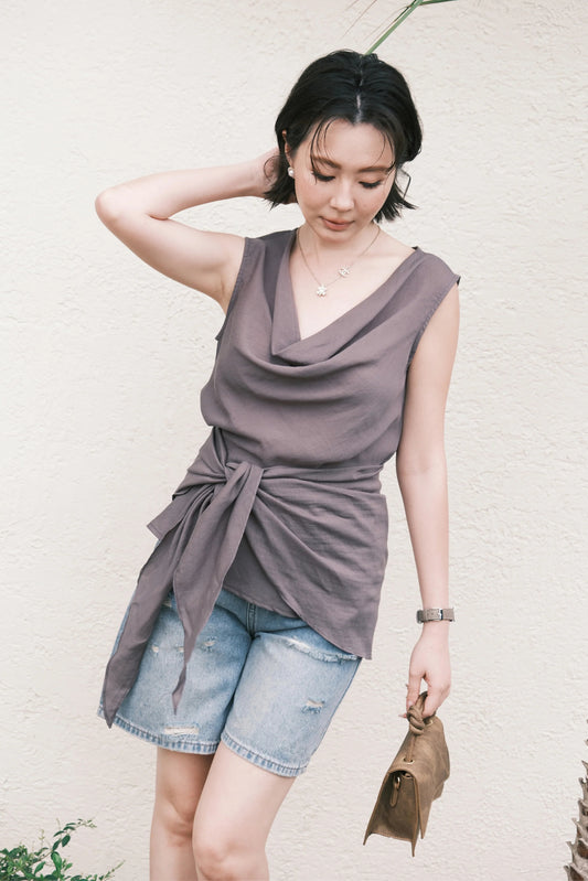Brielle Drape Top