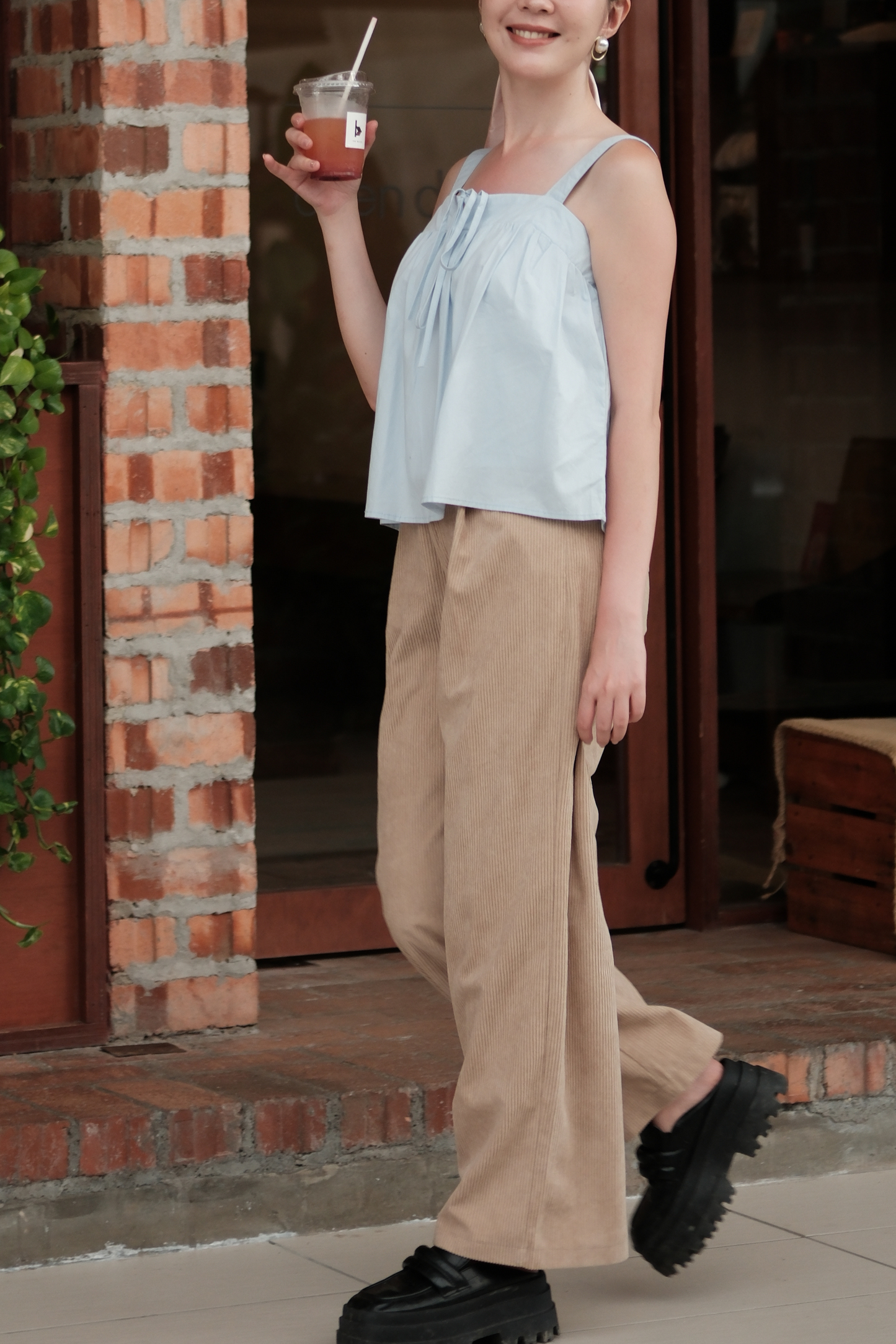 Éloïse Wide-Leg Corduroy