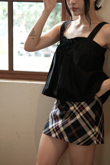 Noémie Tartan Mini Skirt