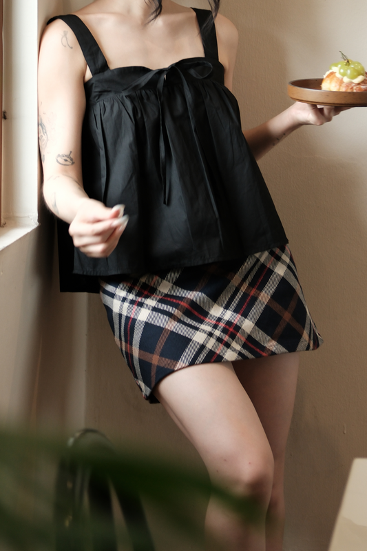 Noémie Tartan Mini Skirt
