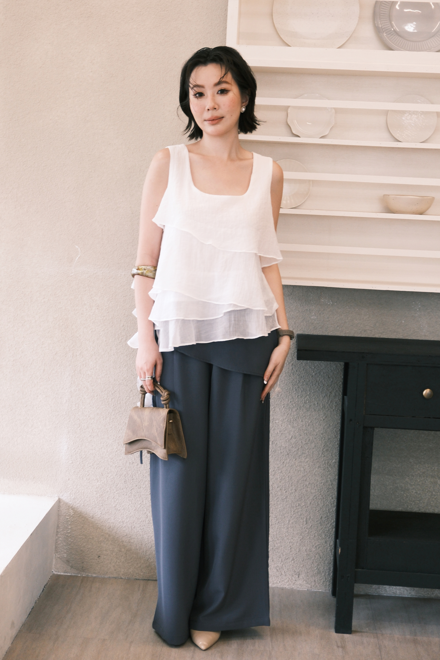 Lumière Top in Cream