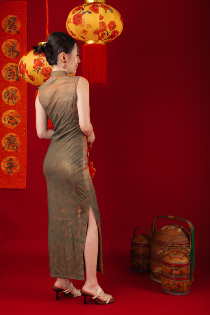 Aurora Koi Cheongsam Dress