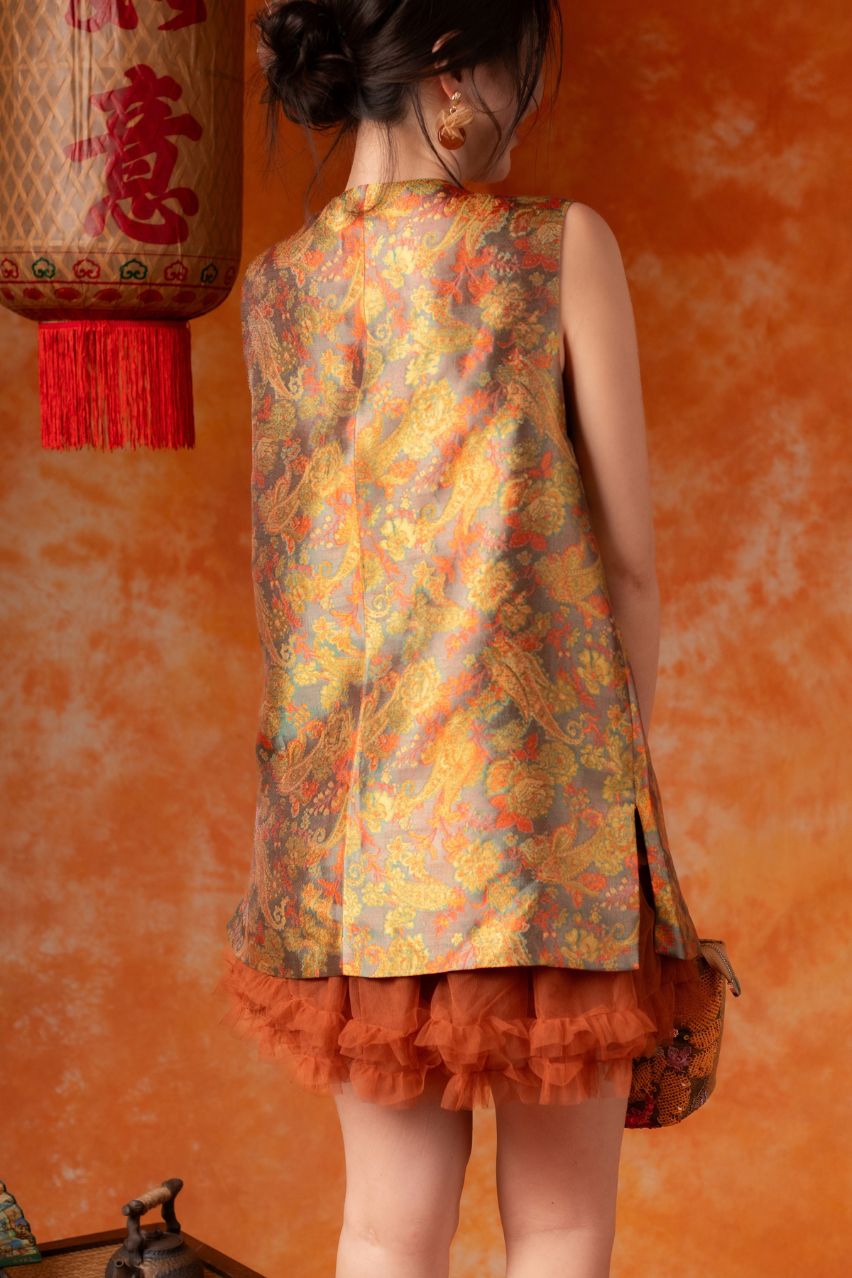 Lorelei Cheongsam Top