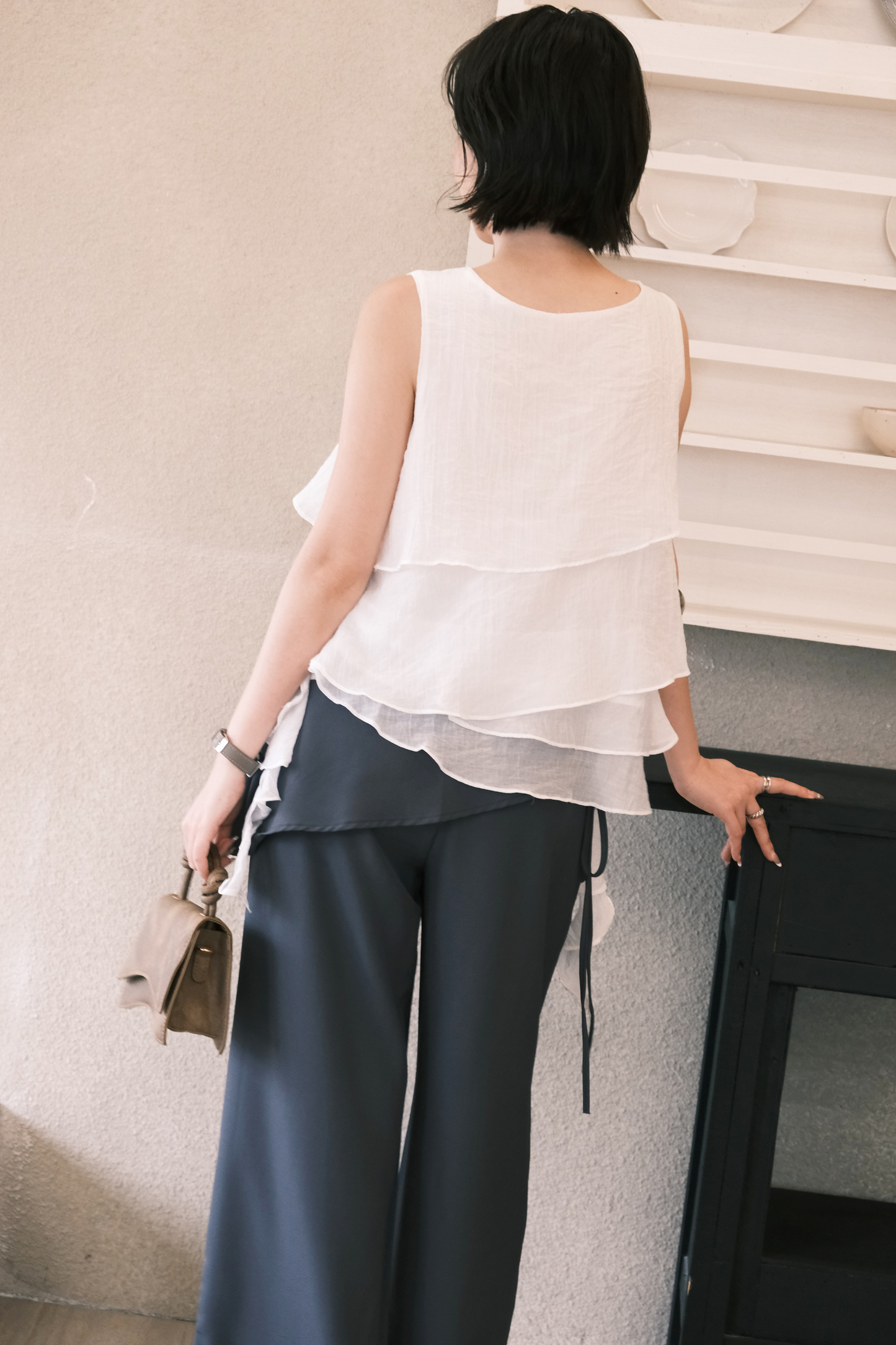Lumière Top in Cream