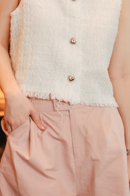 Sloane Everyday Cotton Shorts in Pink