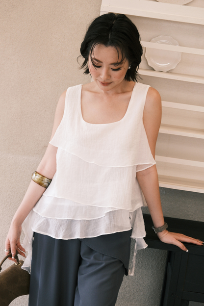 Lumière Top in Cream