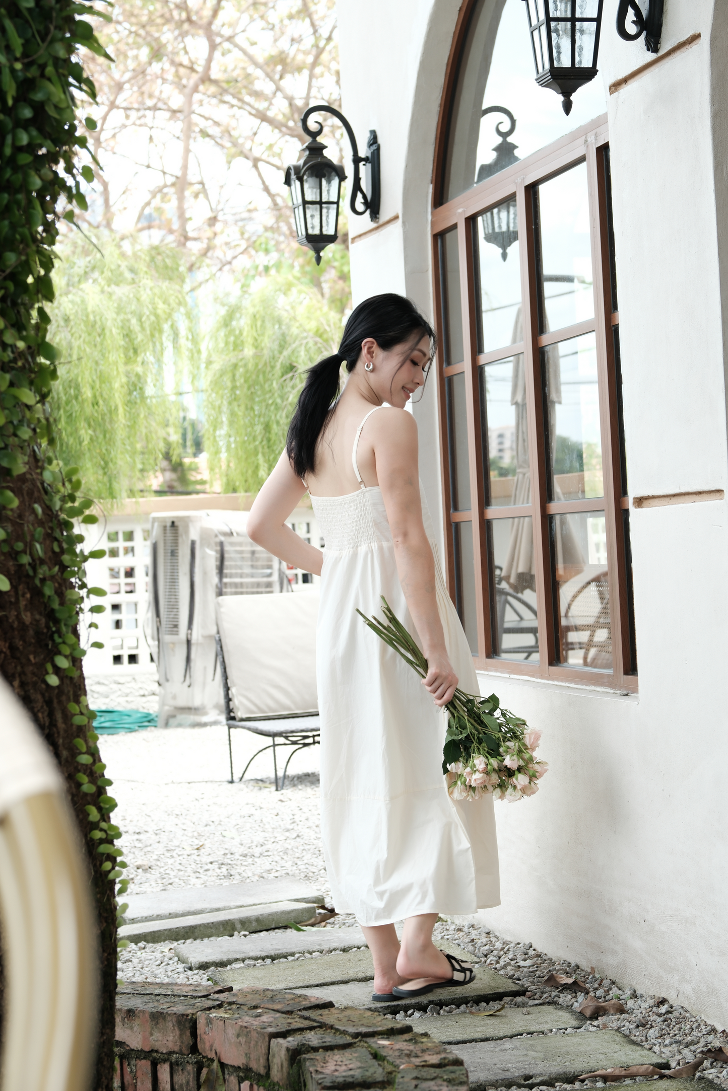 Isabelle A-Line Midi Dress