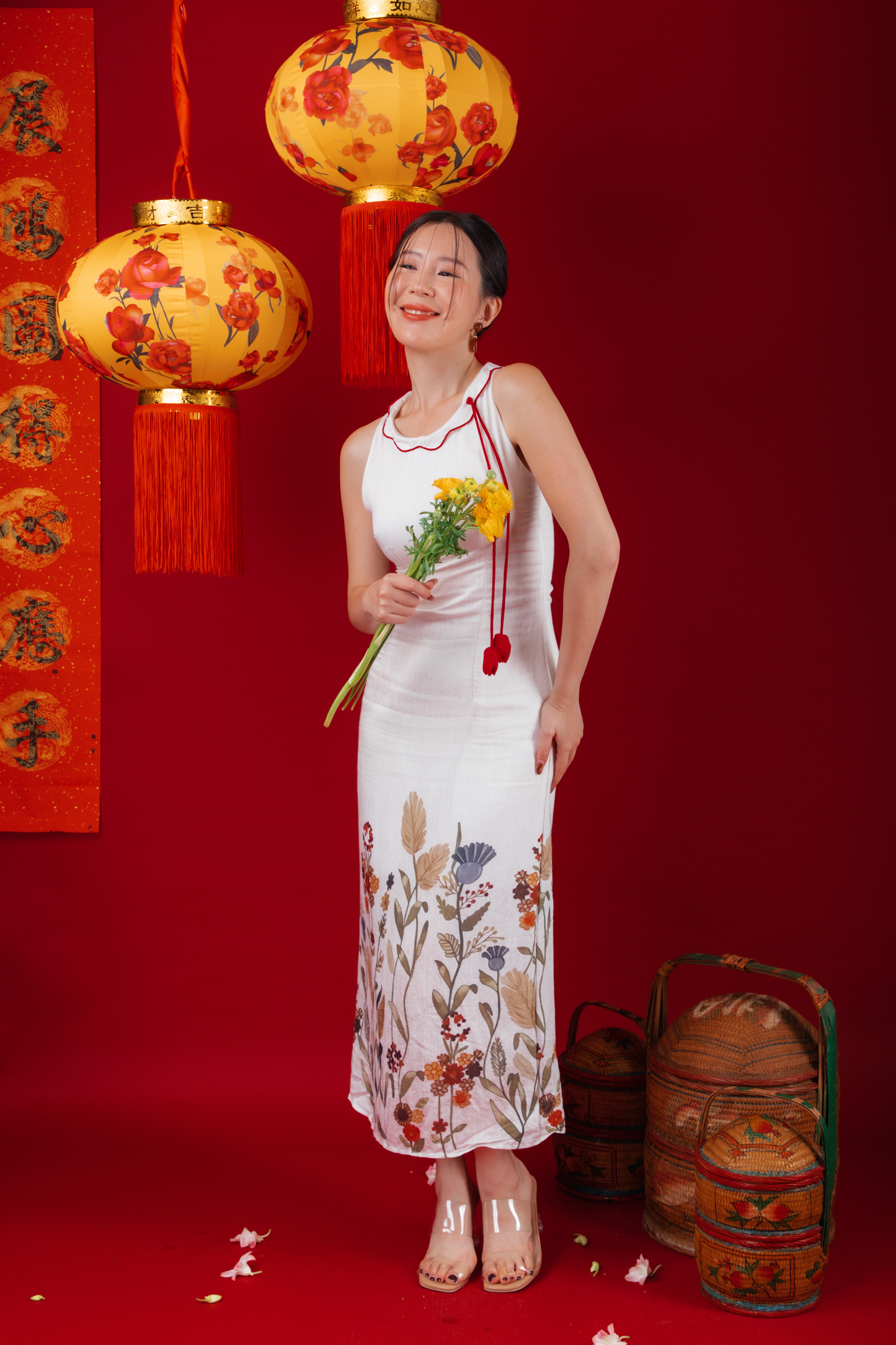 Arden Bloom Cheongsam Dress