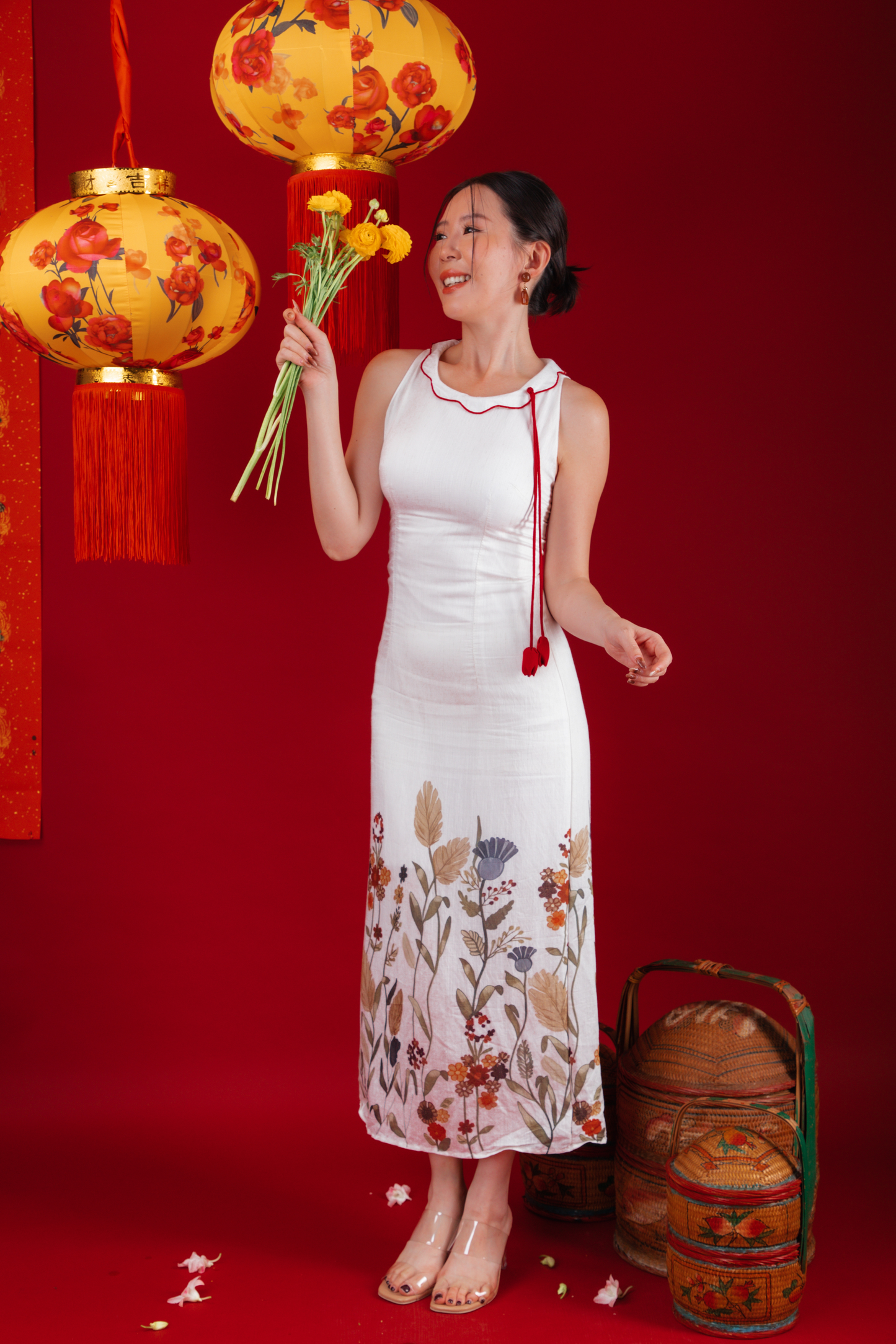Arden Bloom Cheongsam Dress