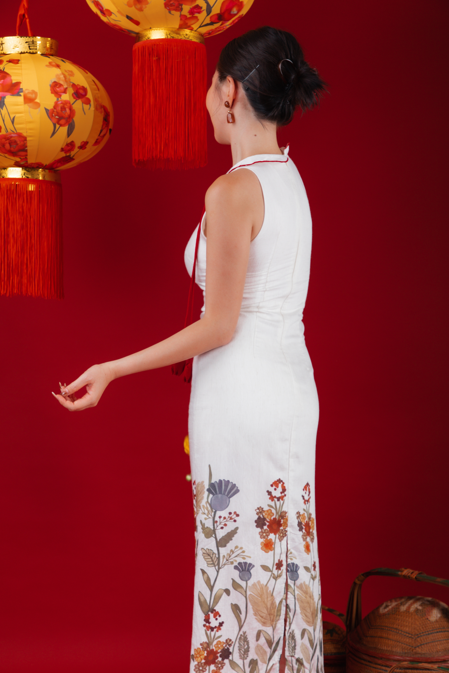 Arden Bloom Cheongsam Dress