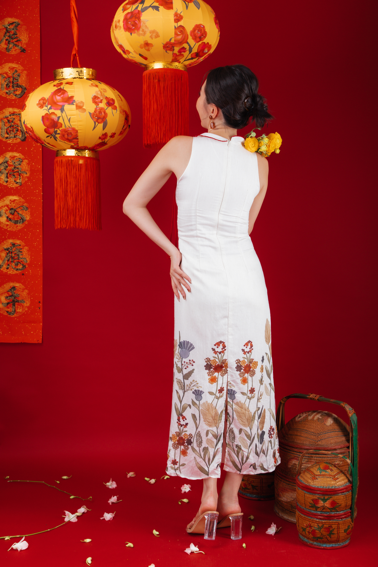 Arden Bloom Cheongsam Dress