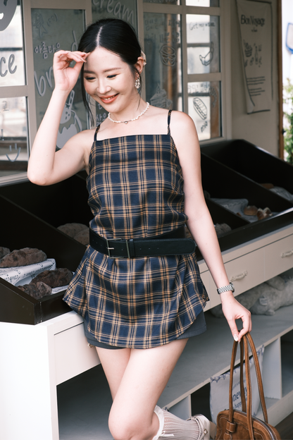 Élise Tartan Cinch Cami