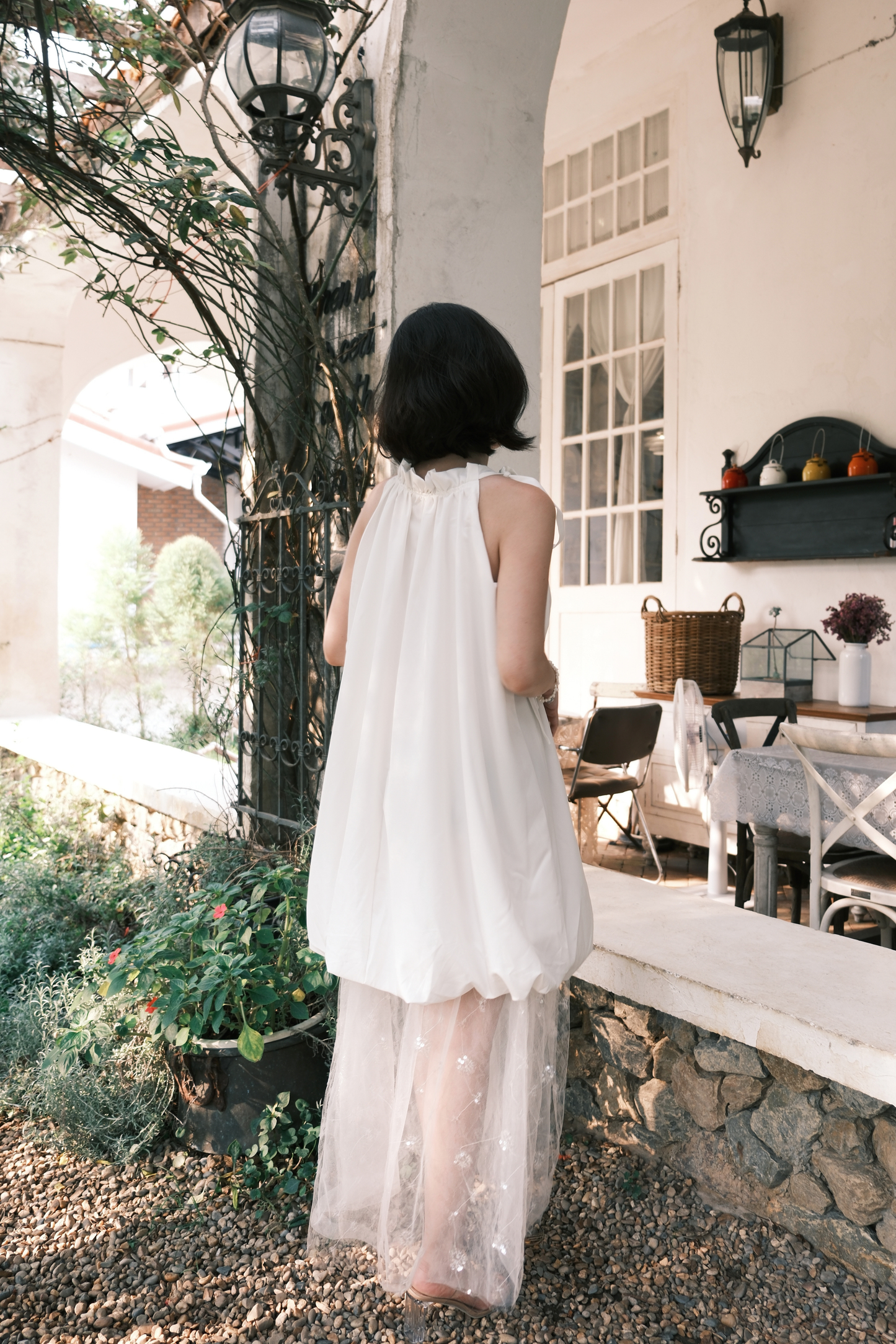 Seraphina Sheer Layered Dress