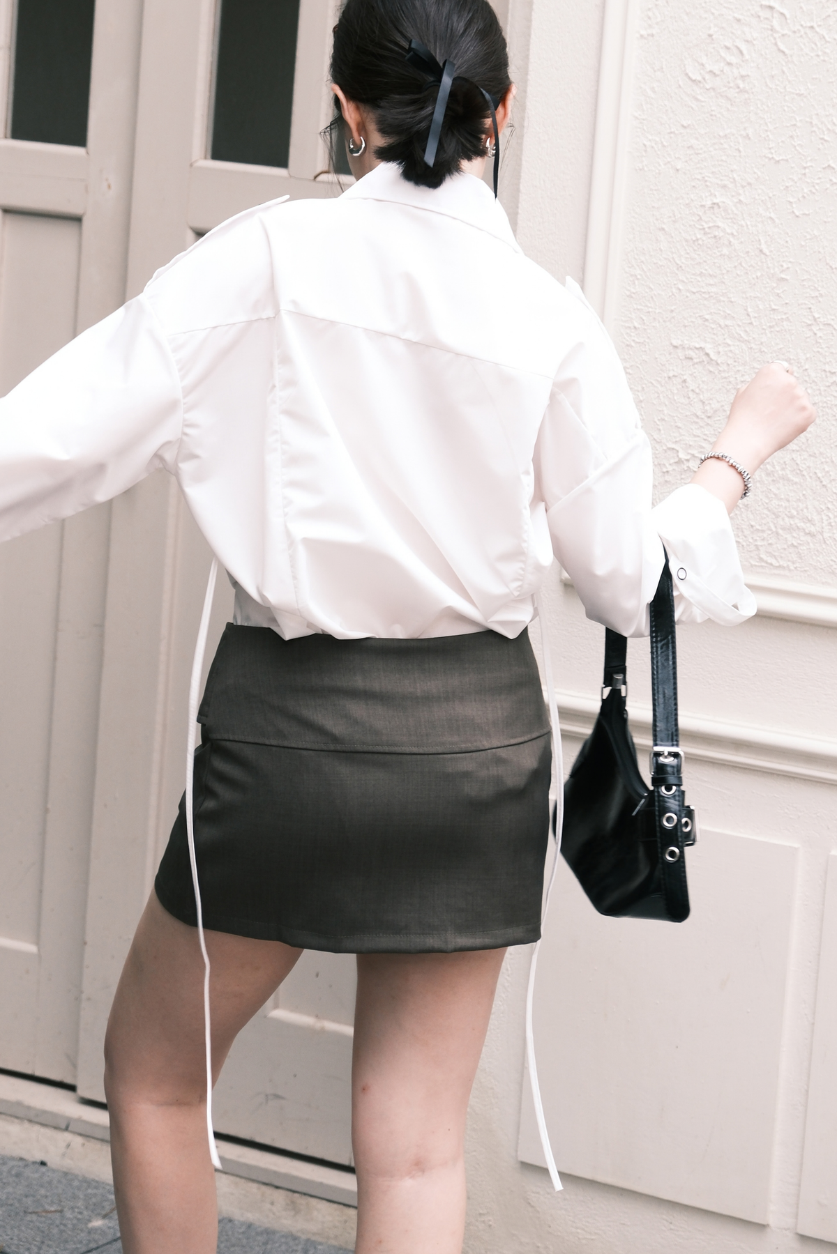 Manon Oversized Shirt in White