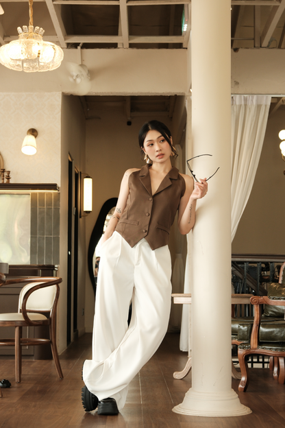 Camille Tailored Vest Top