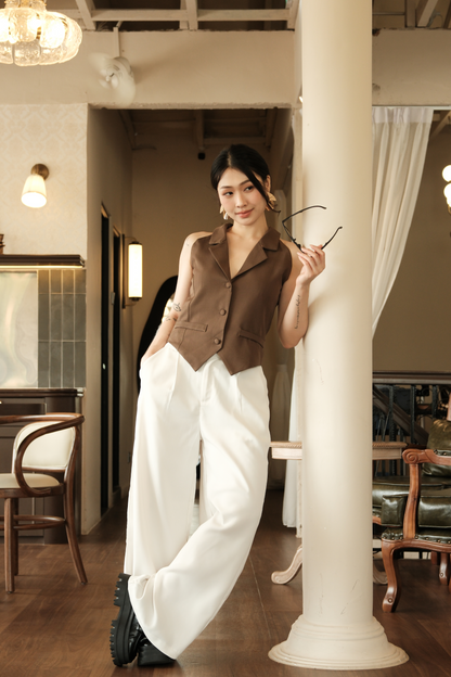 Camille Tailored Vest Top