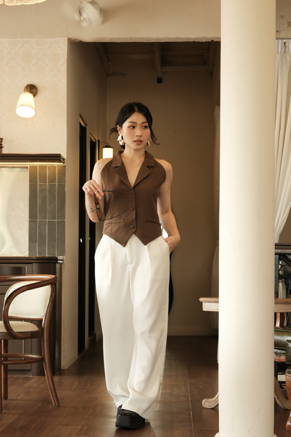 Camille Tailored Vest Top