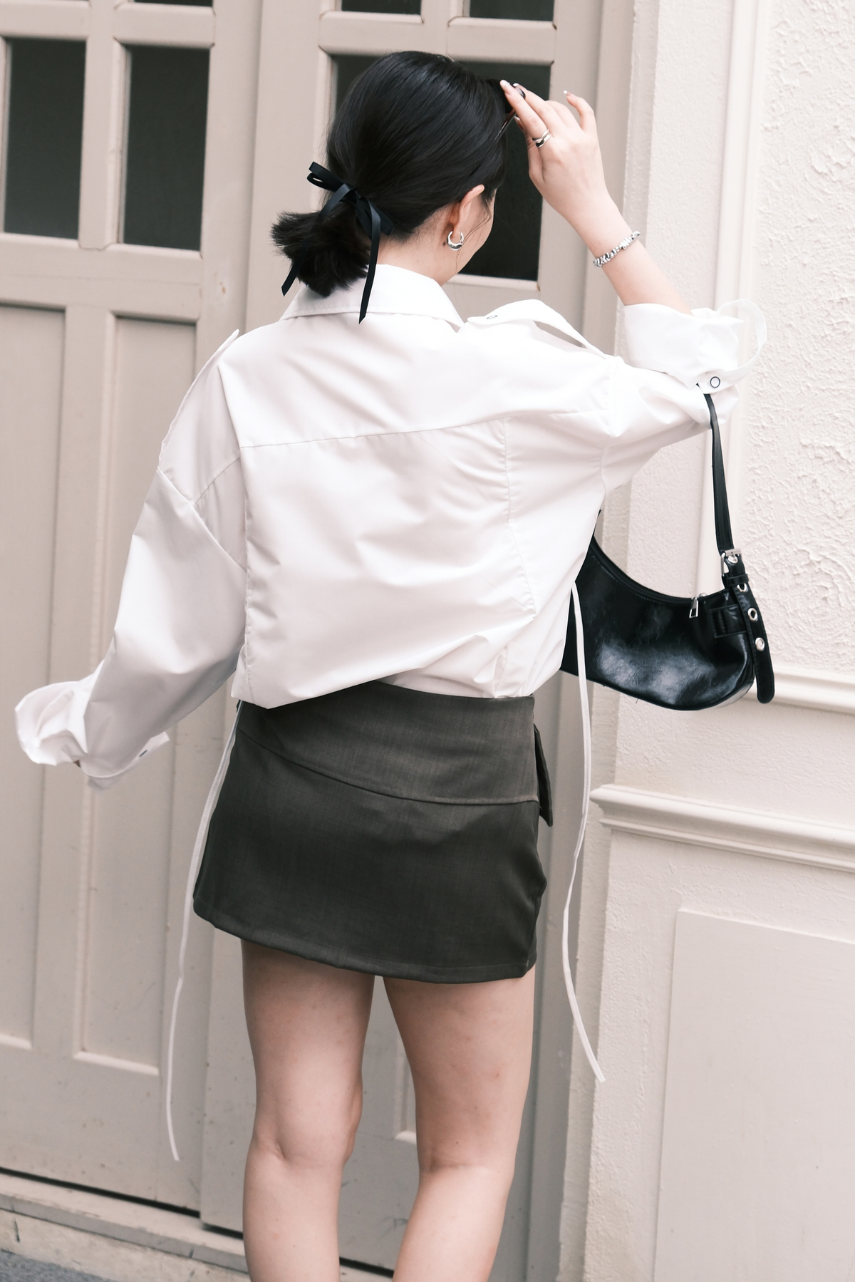 Manon Oversized Shirt in White