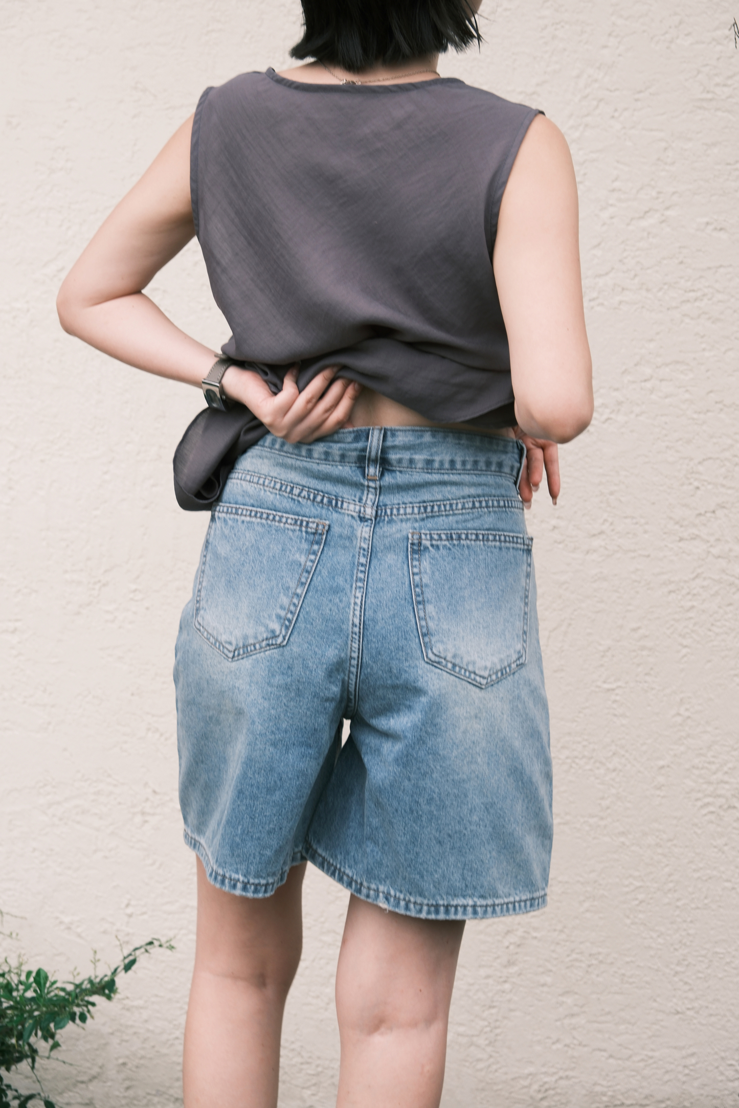 Noémie Vintage Wash Shorts