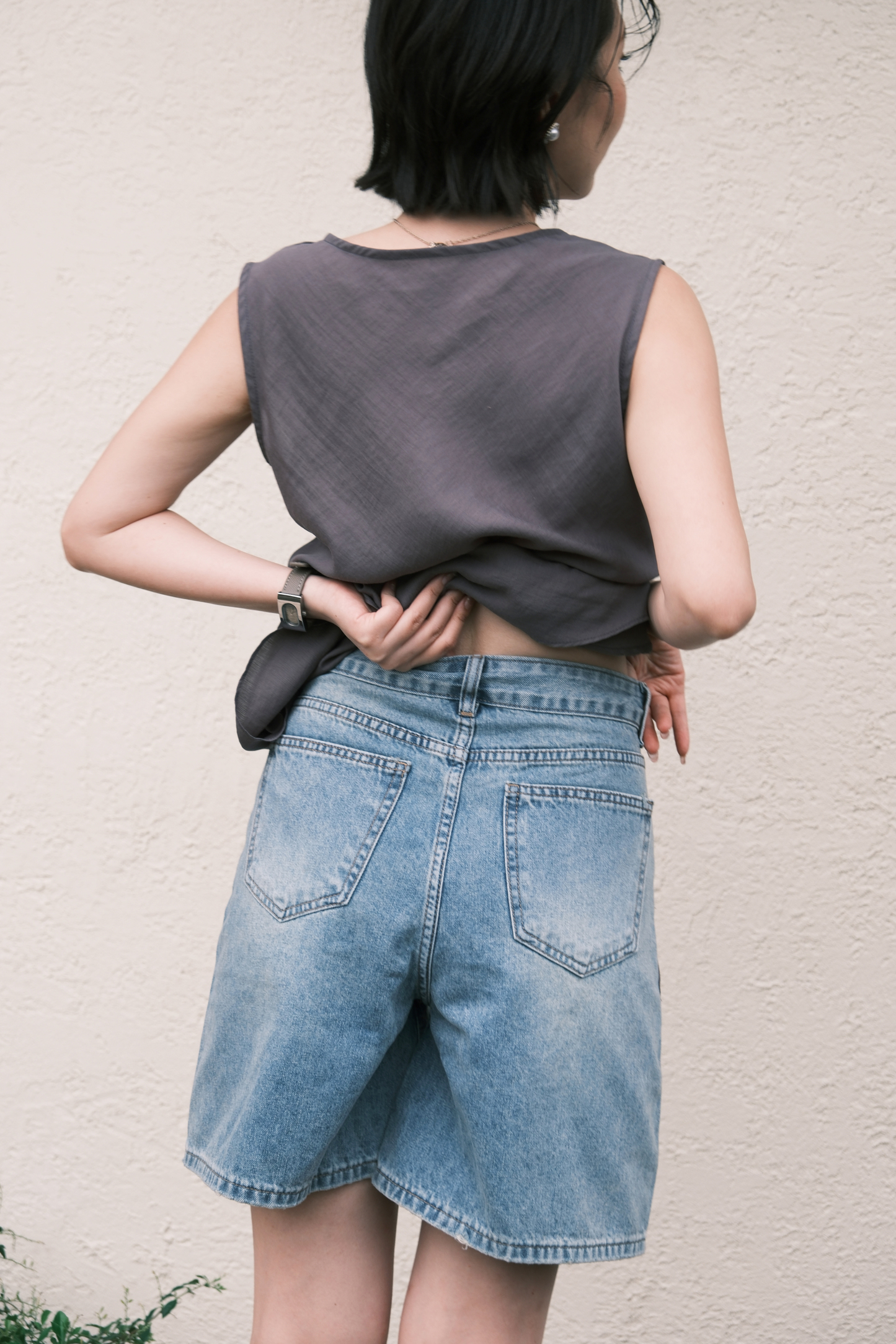 Noémie Vintage Wash Shorts