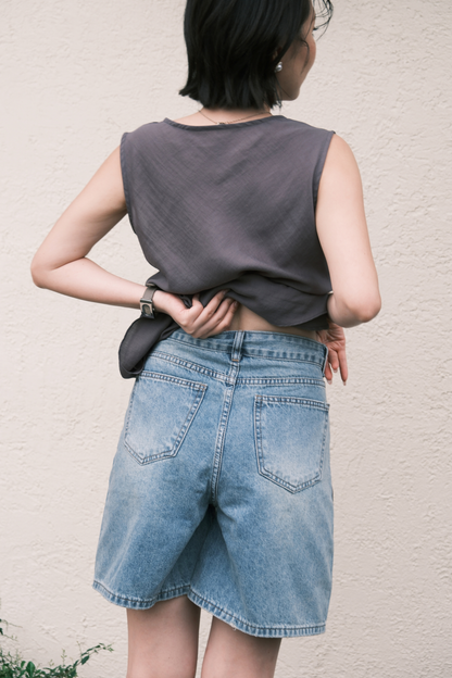 Noémie Vintage Wash Shorts