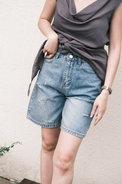Noémie Vintage Wash Shorts