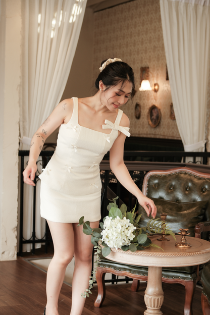 Liliane Bow-Tweed Twinset