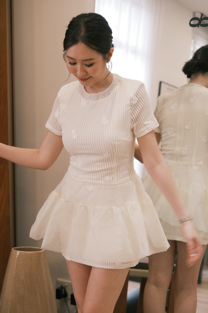Celeste Knit Flare Dress