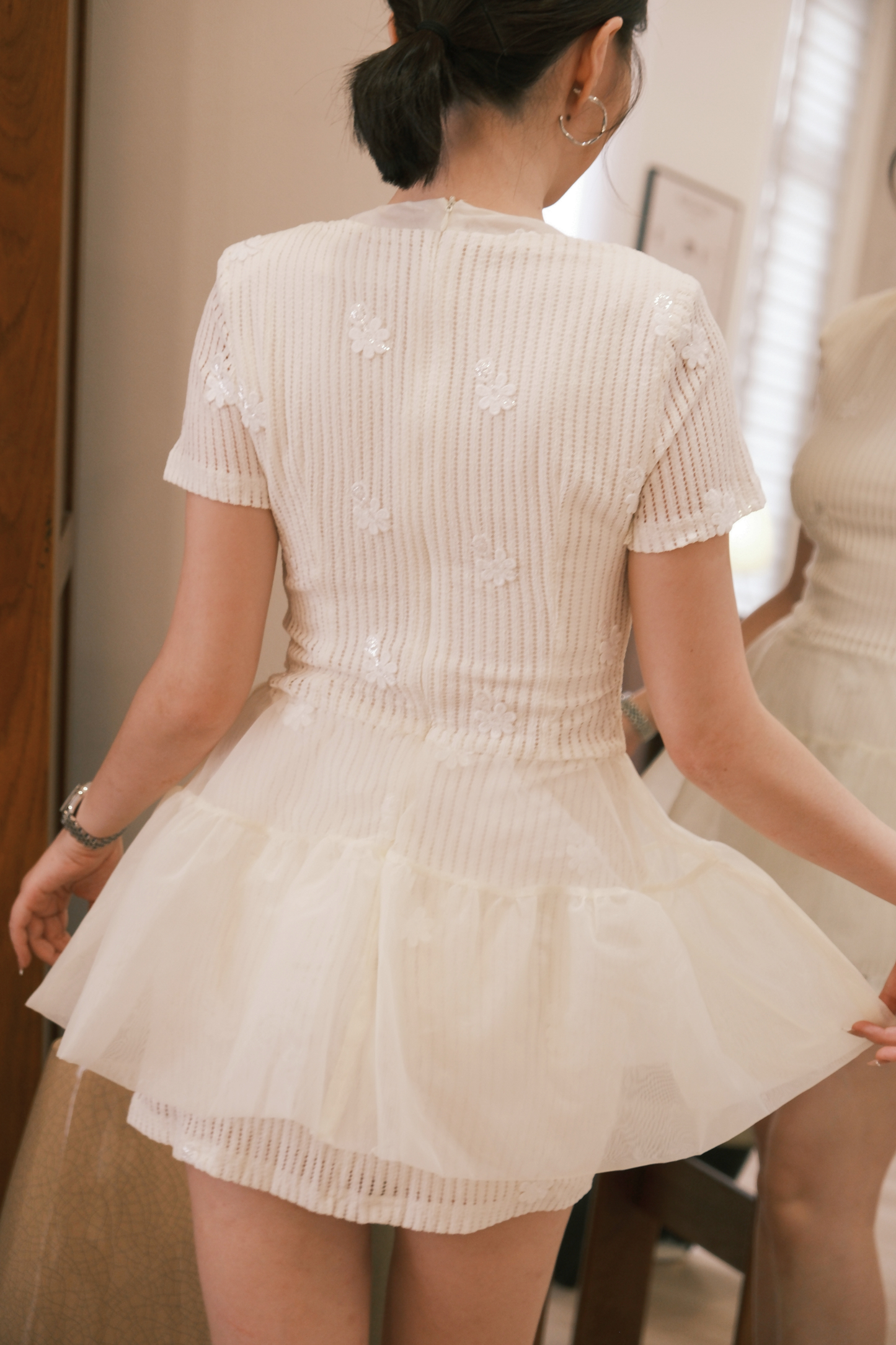 Celeste Knit Flare Dress